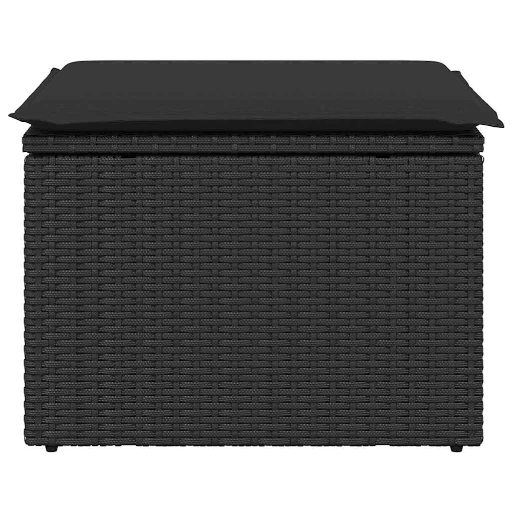 vidaXL Tuinkruk met kussen poly rattan - foto 4