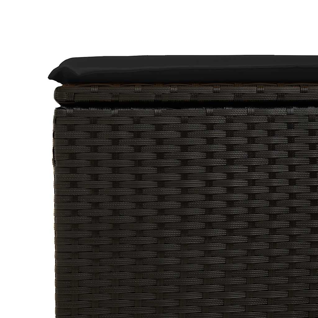 vidaXL Tuinkruk met kussen poly rattan - foto 5