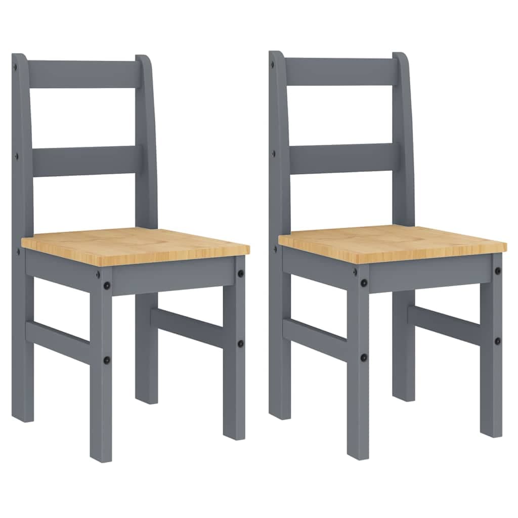 vidaXL Eetkamerstoelen PANAMA grenenhout - foto 2