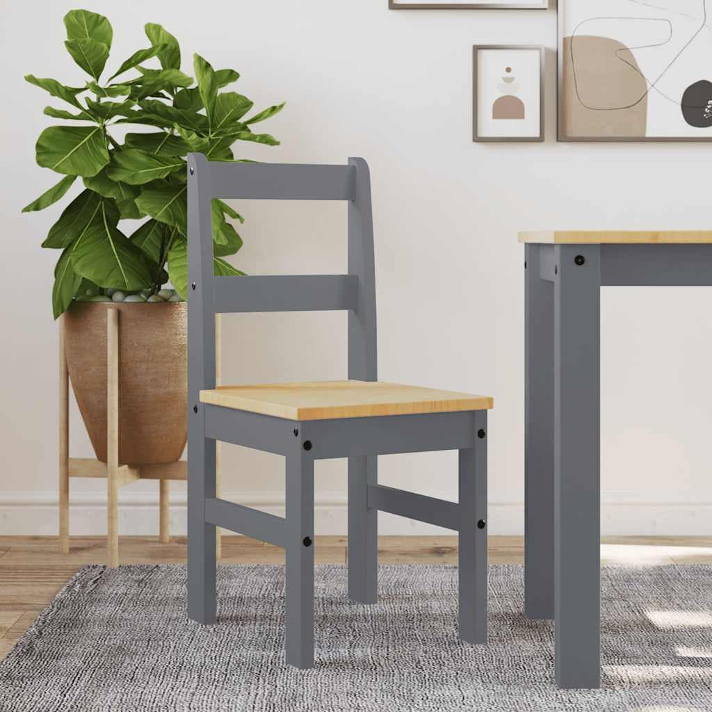 vidaXL Eetkamerstoelen PANAMA grenenhout - foto 1