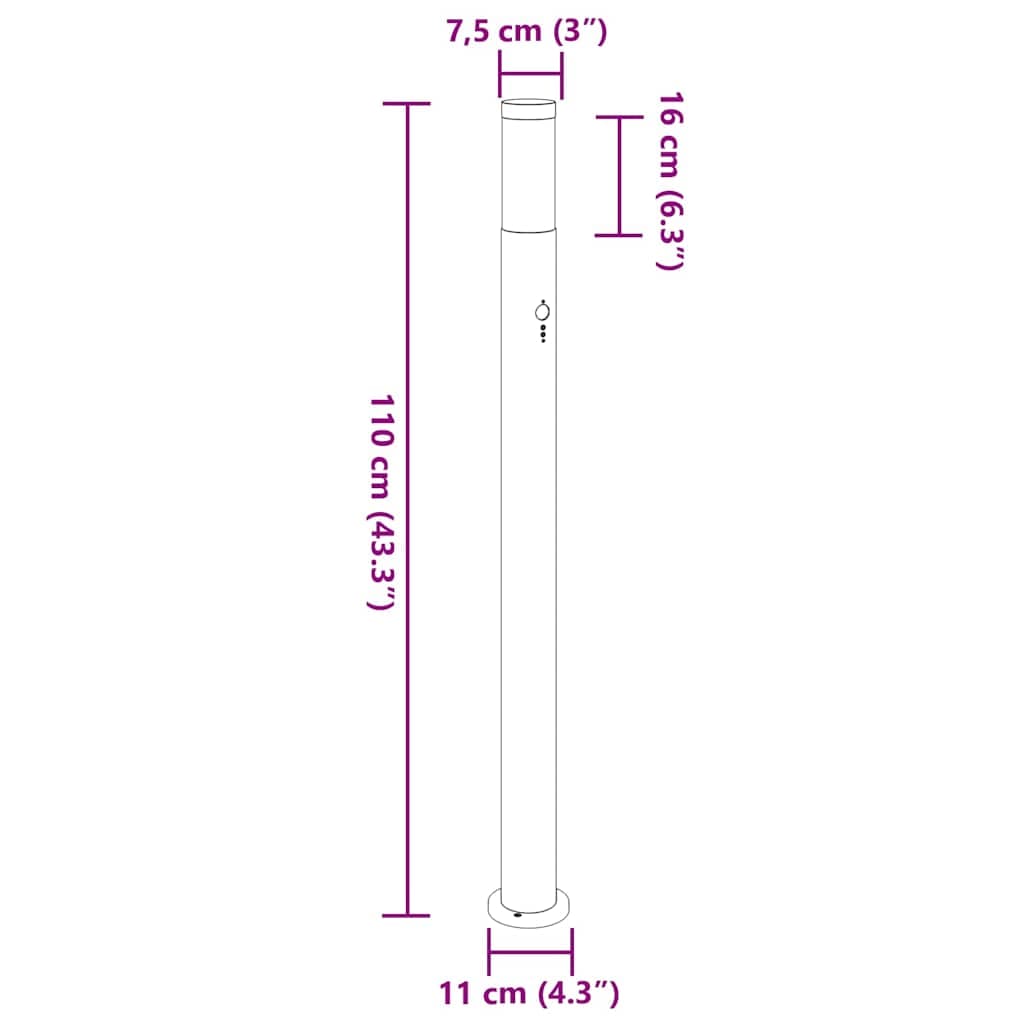 vidaXL Bolderverlichting sensor IP44 - foto 11