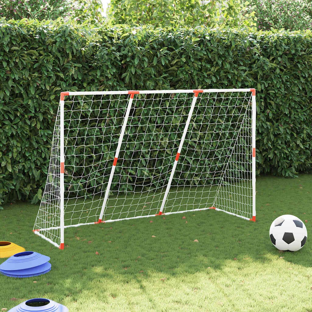 vidaXL Kindervoetbaldoel ballen 2-in-1 - foto 3