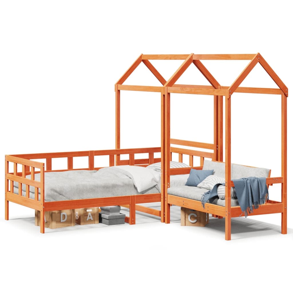 vidaXL Kinderbedset huisje - foto 2