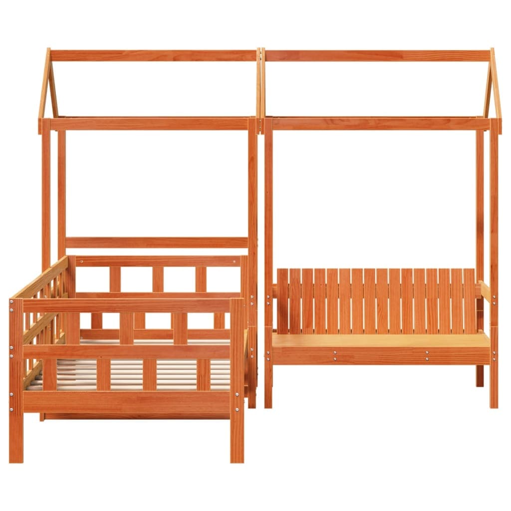 vidaXL Kinderbedset huisje - foto 4