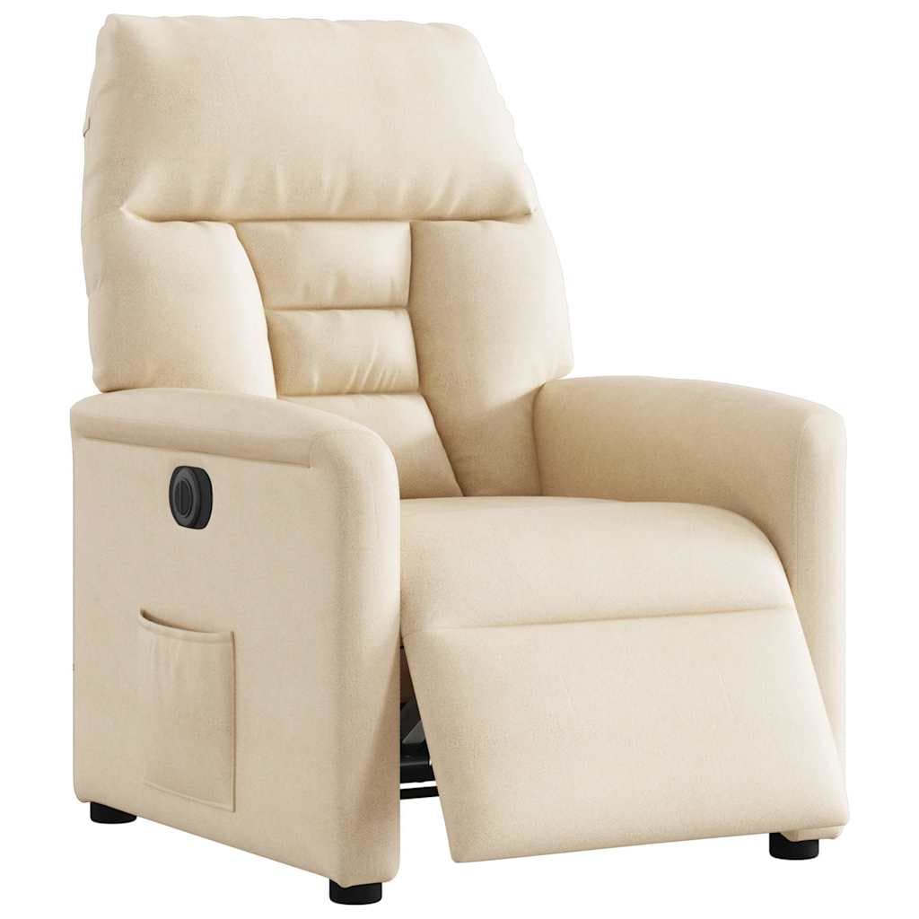 vidaXL Fauteuil elektrisch verstelbaar microvezelstof - foto 3
