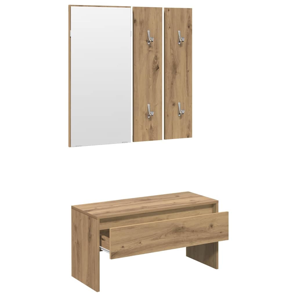 vidaXL Halmeubelset artisanaal - foto 4
