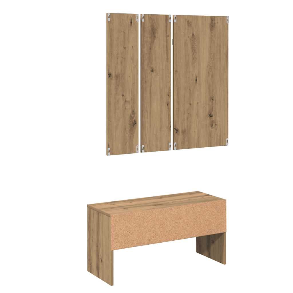 vidaXL Halmeubelset artisanaal - foto 7