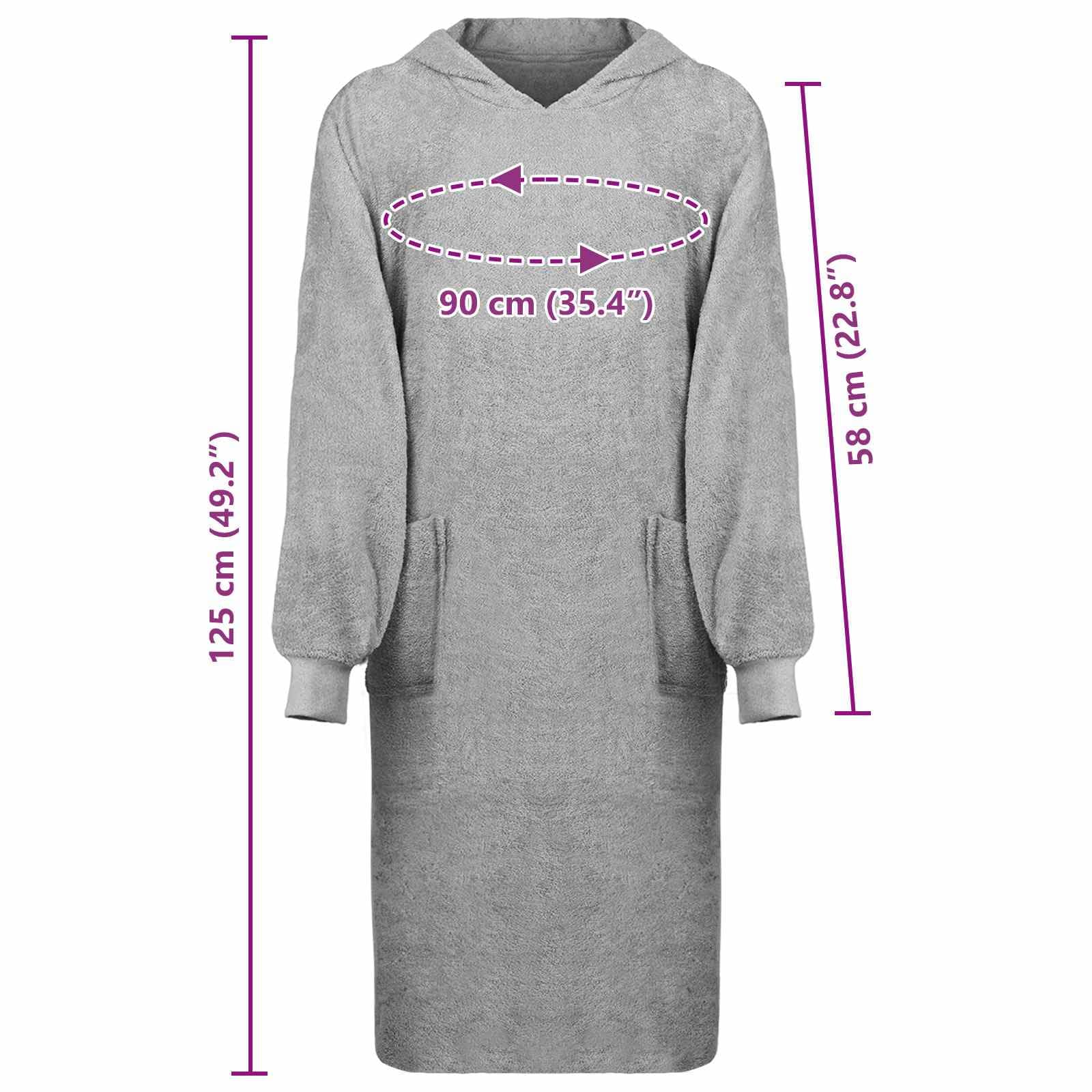 vidaXL Deken hoodie KINN - foto 8