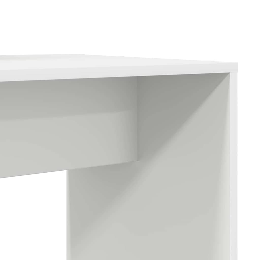 vidaXL Bureau met plank Bewerkt hout - foto 8