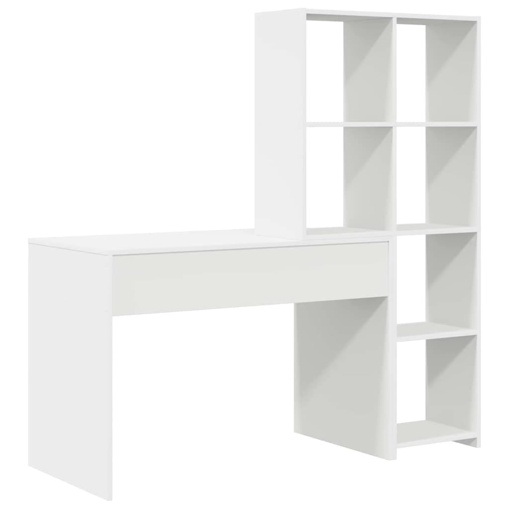 vidaXL Bureau met plank Bewerkt hout - foto 7