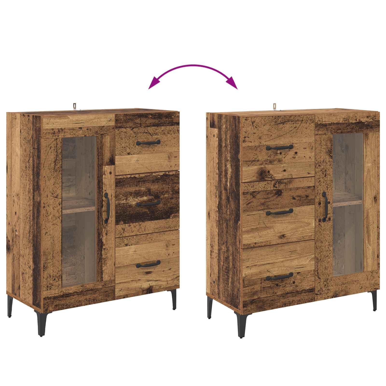vidaXL Dressoir Gemonteerd ijzer - foto 10