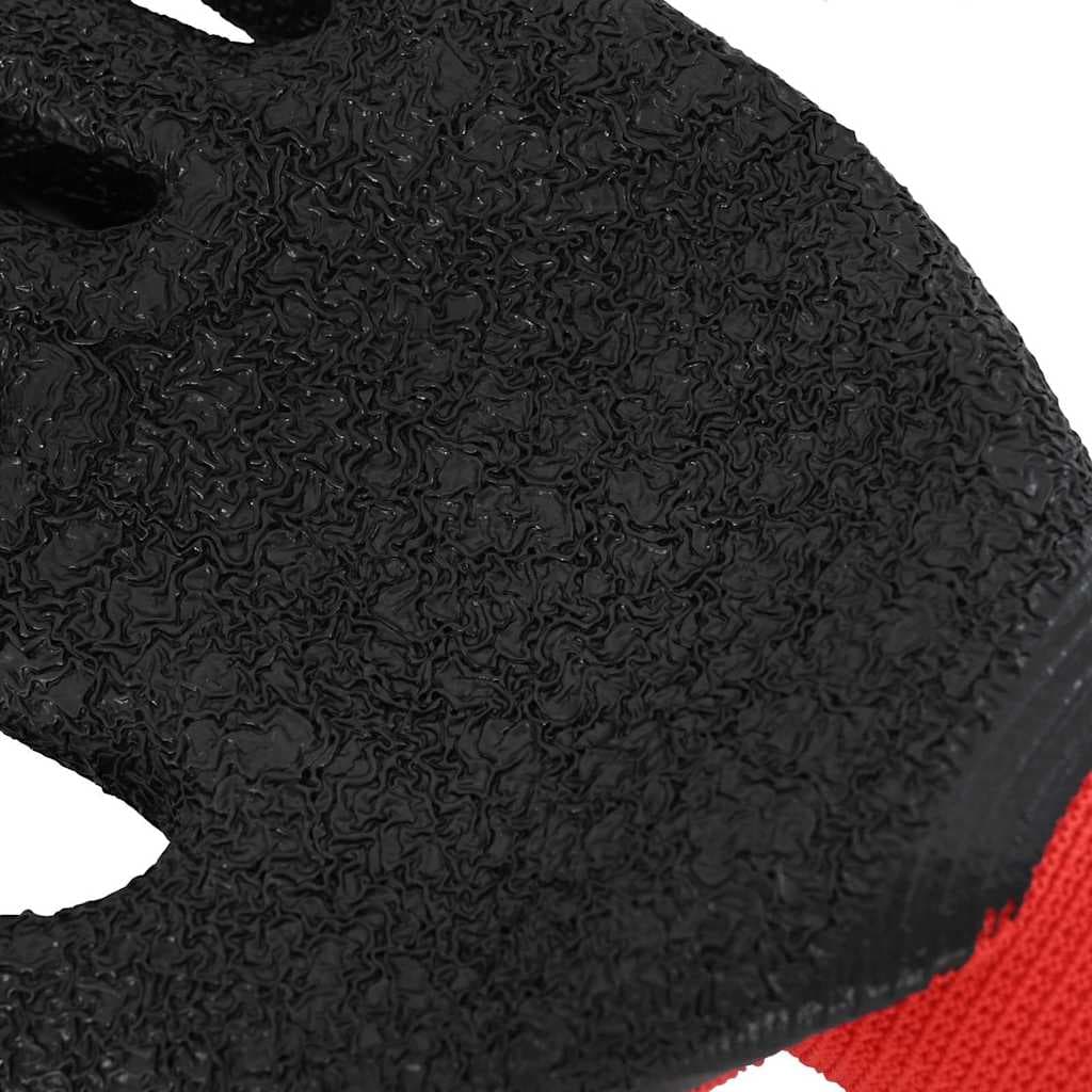 vidaXL Werkhandschoenen en 7 / S Latexcoating - foto 8