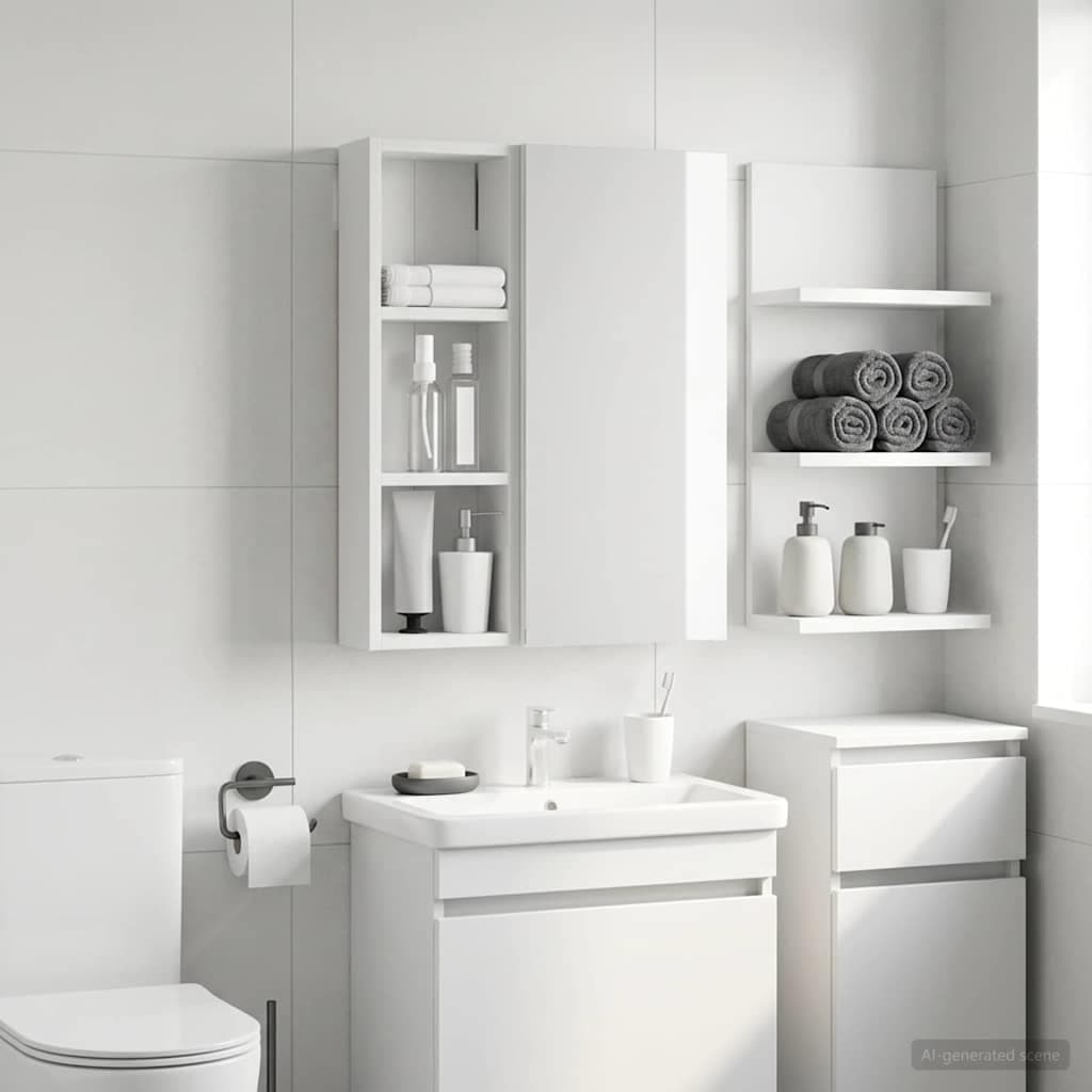 vidaXL Badkamer wandkast Geconstrueerd - foto 5