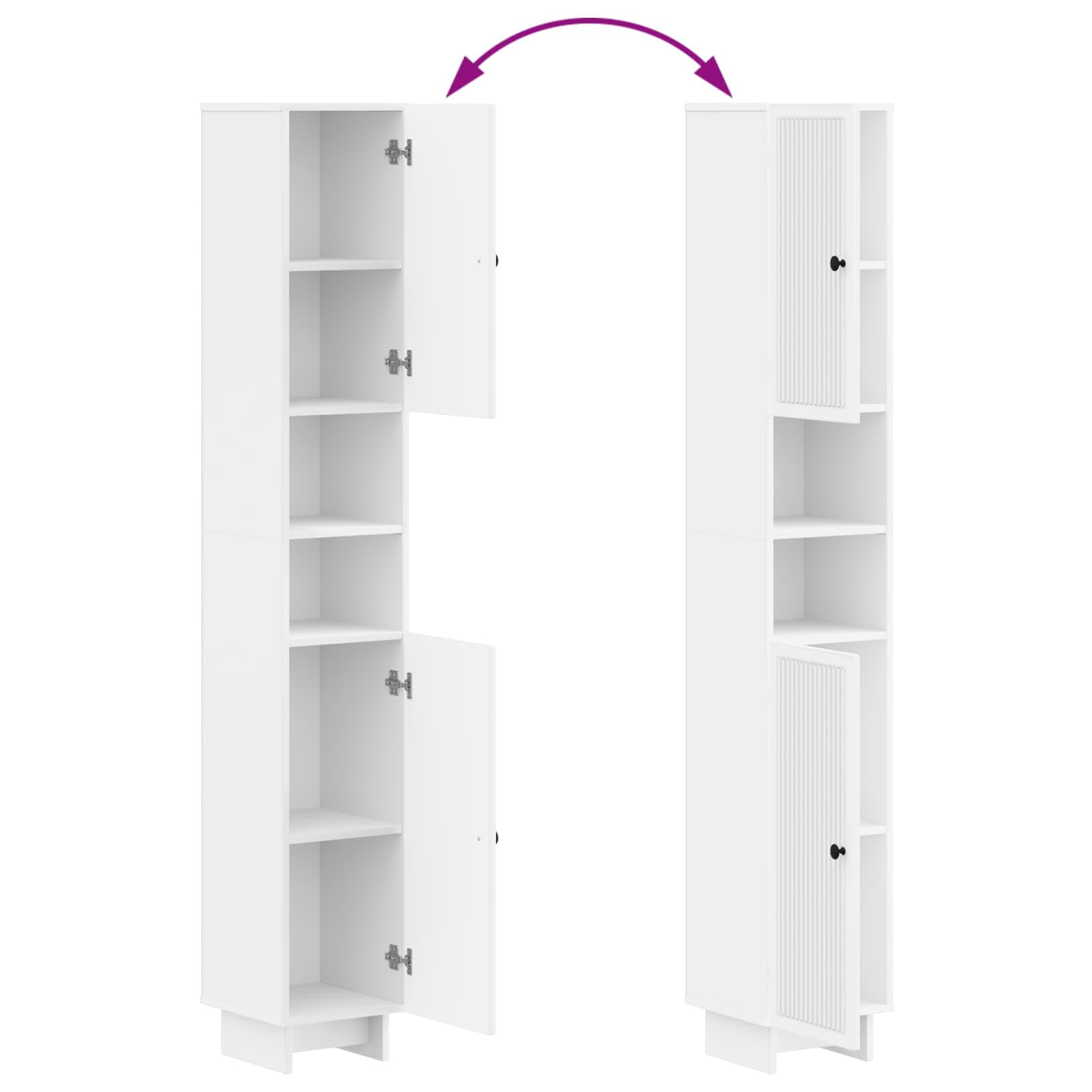vidaXL Badkamerkast met Open Plank EDE - foto 8