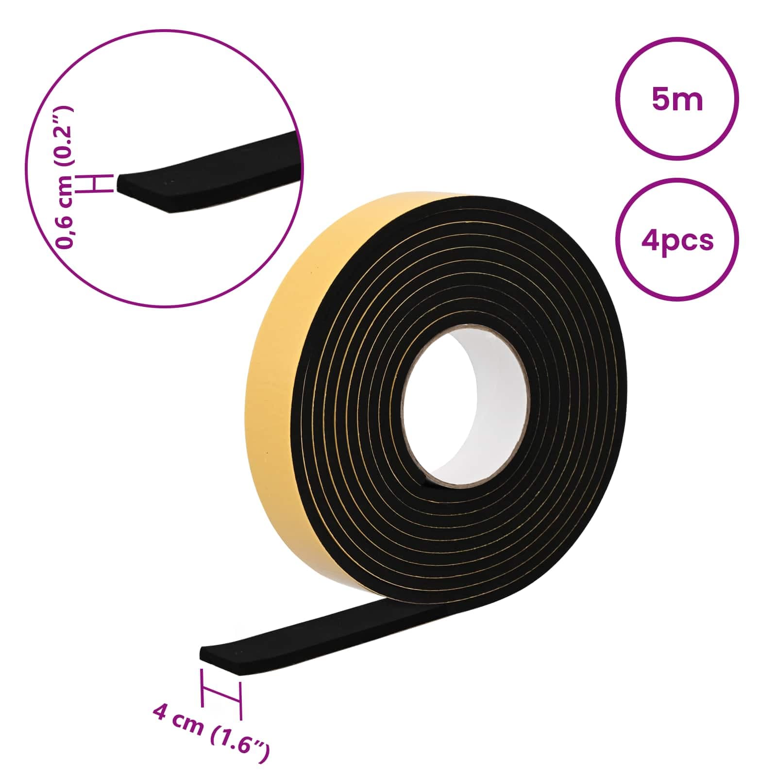 vidaXL Zelfklevende schuimtape 40mm 5 CR Schuim - foto 10