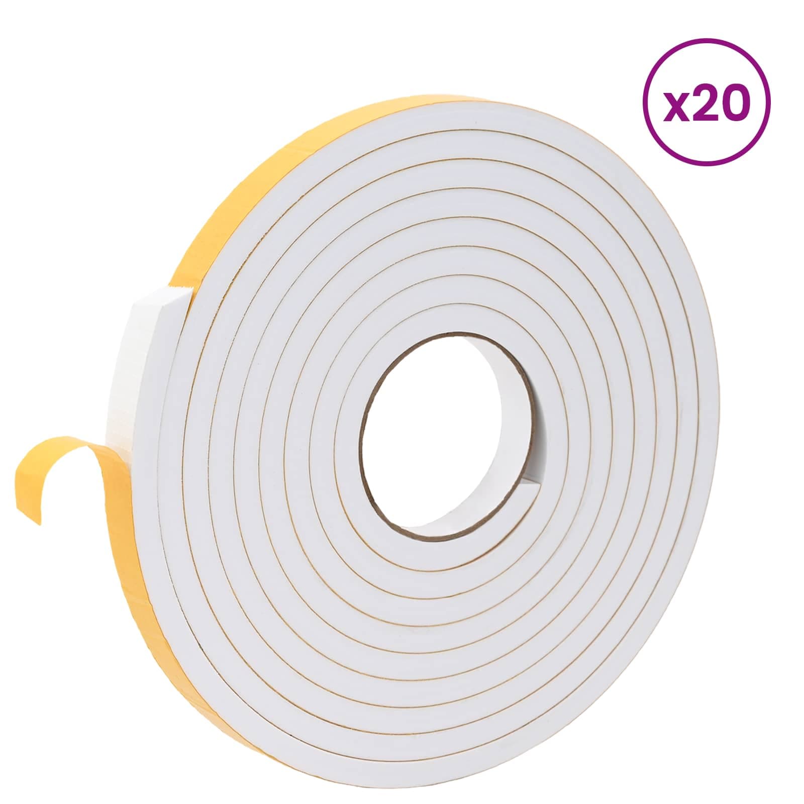 vidaXL Zelfklevende schuimtape 20mm 5 CR Schuim - foto 3