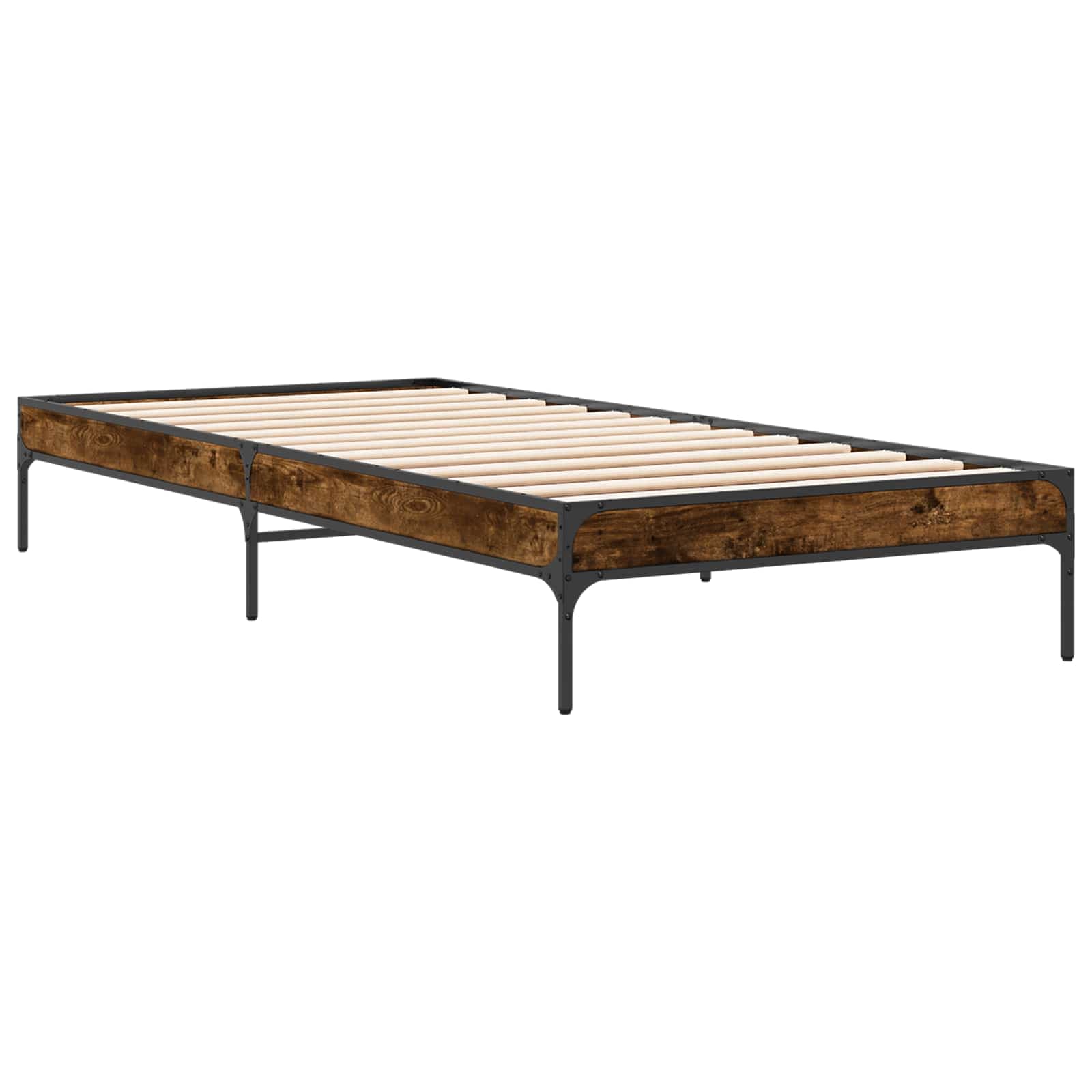 vidaXL Bedframe Rook Eik - foto 3