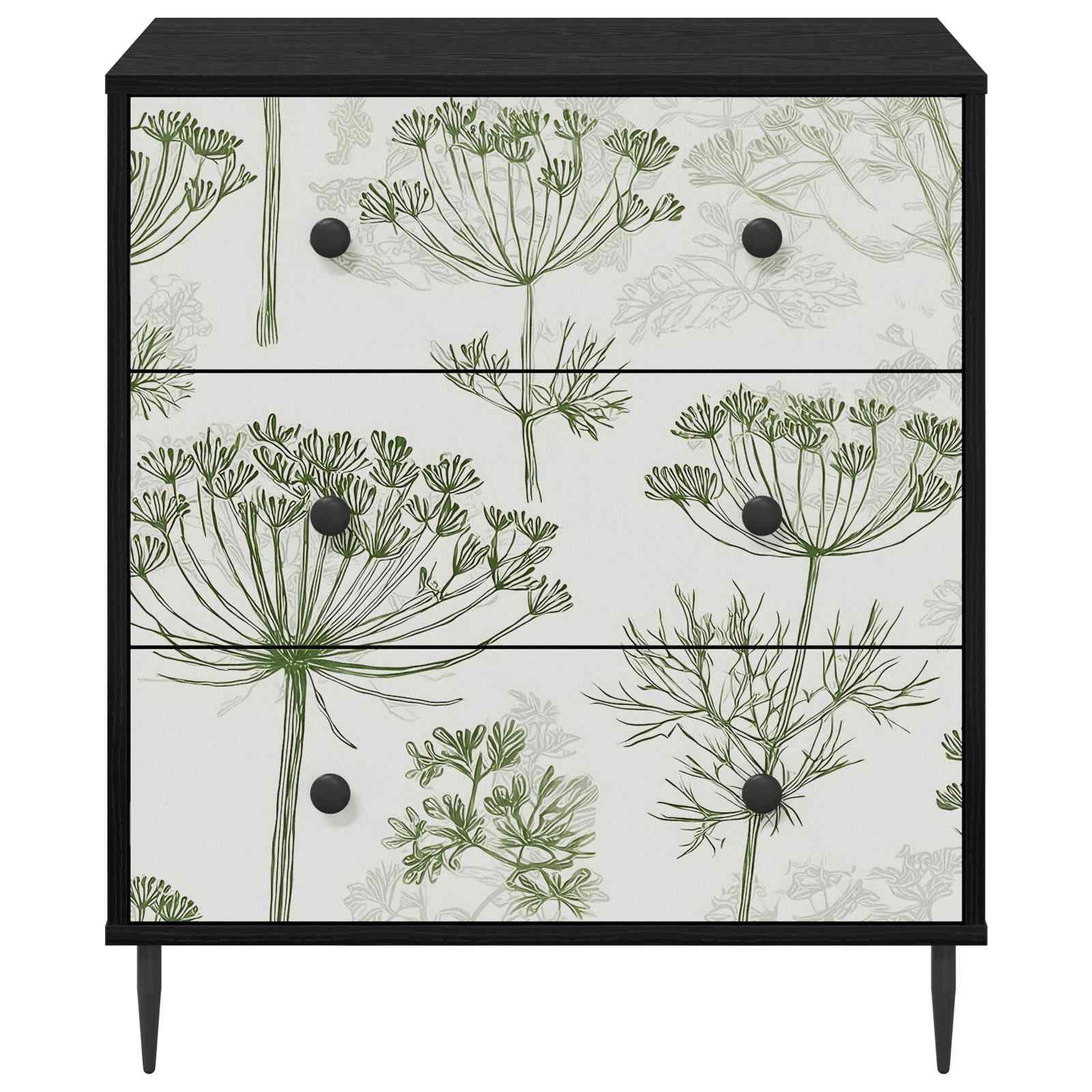 vidaXL Ladekast GOTHA Groene boomprint - foto 4
