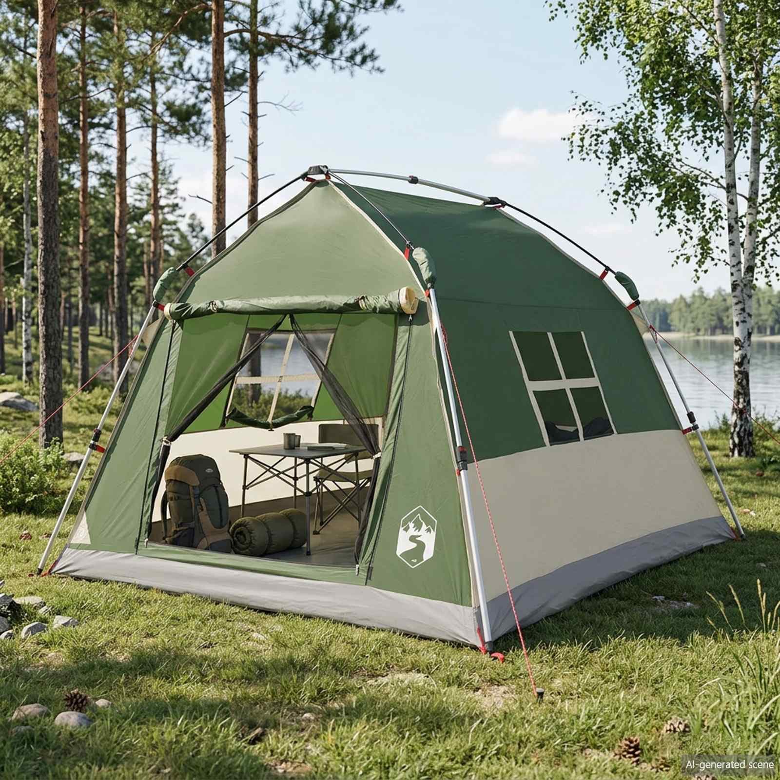 vidaXL Instant Tent Water-resistant 2-persoons - foto 1