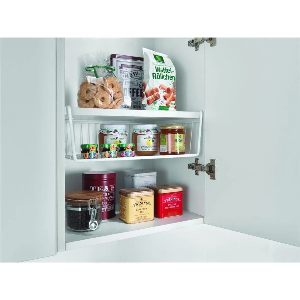 Metaltex Hangmand 40x26x14 cm Wit/Metaal - foto 3