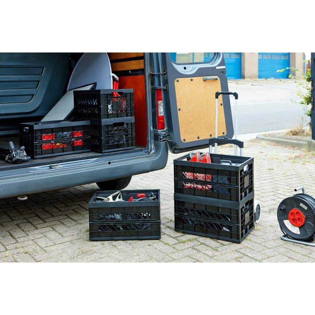 Sunware Heavy Duty Vouwkrat 45L Zwart - foto 5