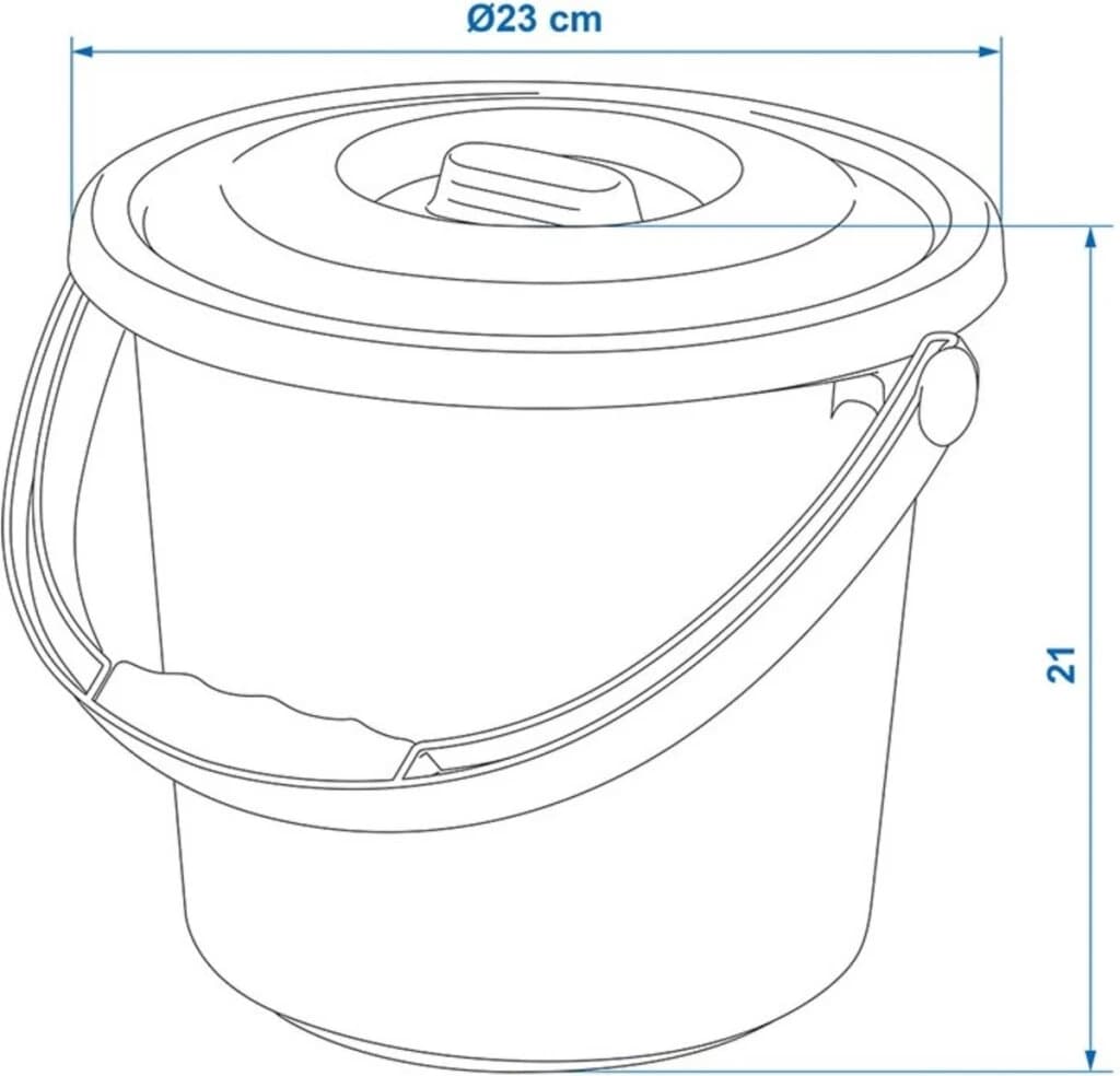 ProPlus Emmer 5l met Deksel - foto 3