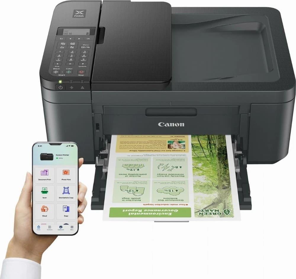 Canon PIXMA TR4755i | All-in-One Inkjetprinter | A4 | 4800 x 1200 DPI | Wi-Fi | Kleur - foto 3