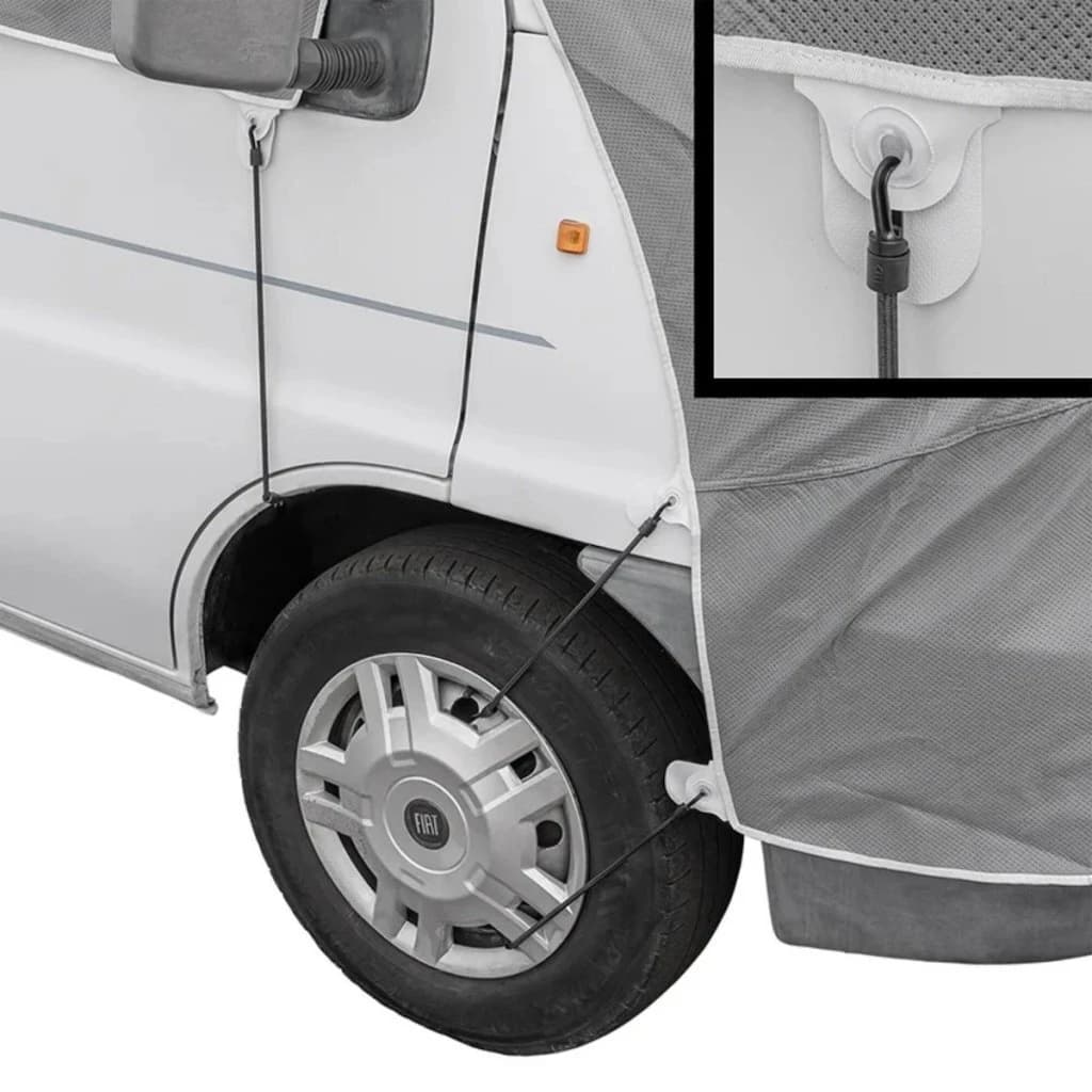 ProPlus Raamafdekking Nonwoven voor Fiat Ducato X230 Grijs - foto 3