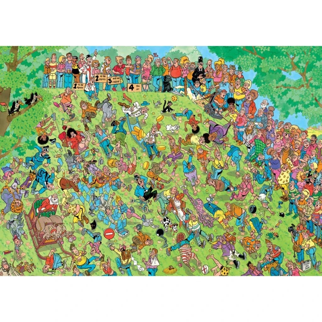 Jumbo Puzzel Jan van Haasteren Grijp Je Kaas! 1000 Stukjes + Poster - foto 2