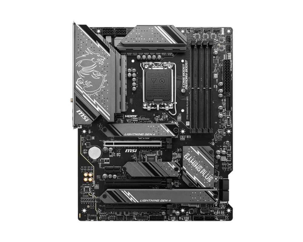 MSI Z790 GAMING PLUS WIFI | Socket LGA 1700 | Intel Z790 | 4xDDR5 | ATX | Moederbord - foto 2