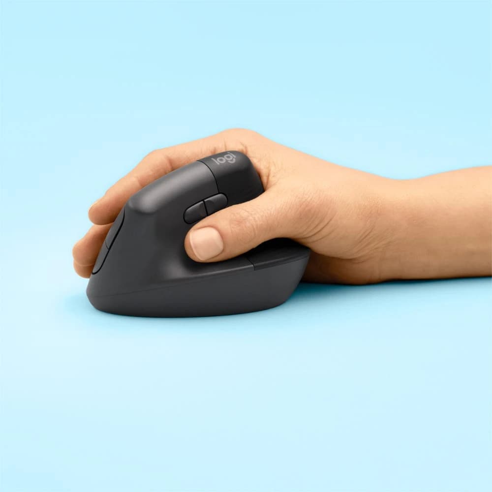 Logitech Lift draadloze muis met SmartWheel
