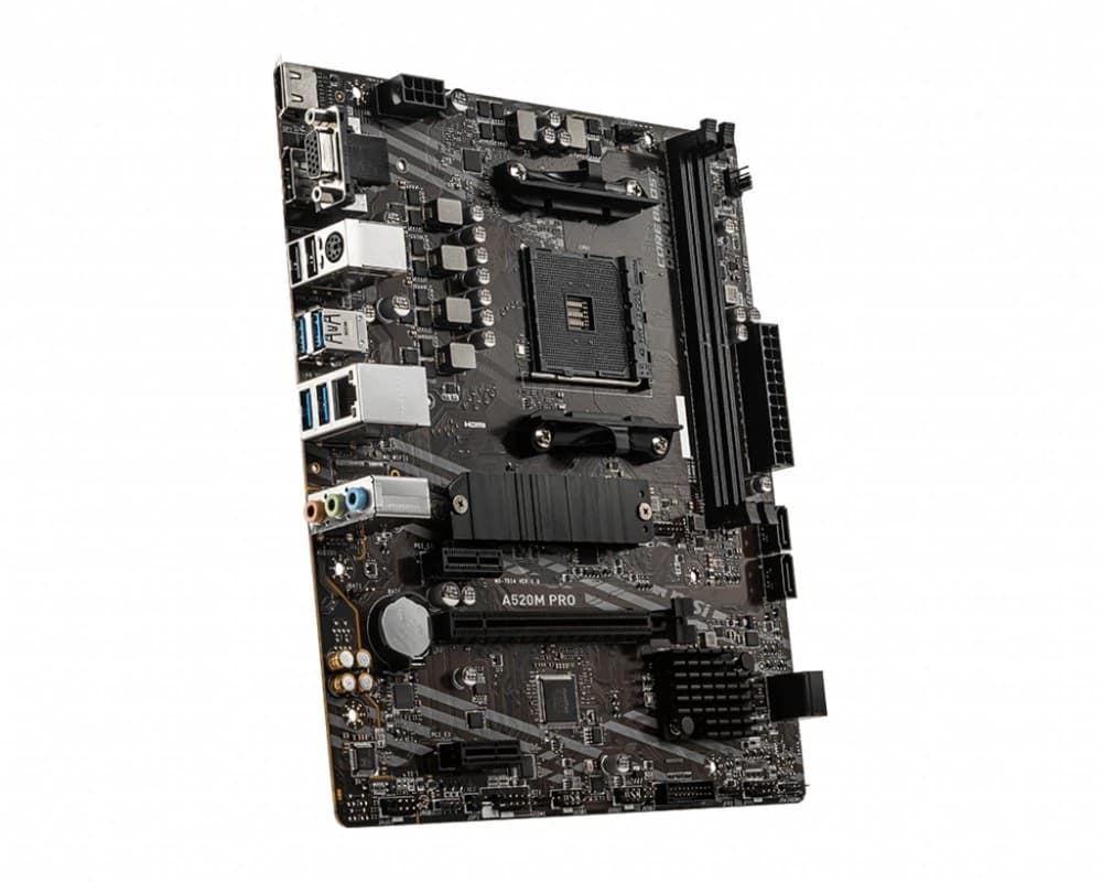 MSI A520M PRO DDR4 slots