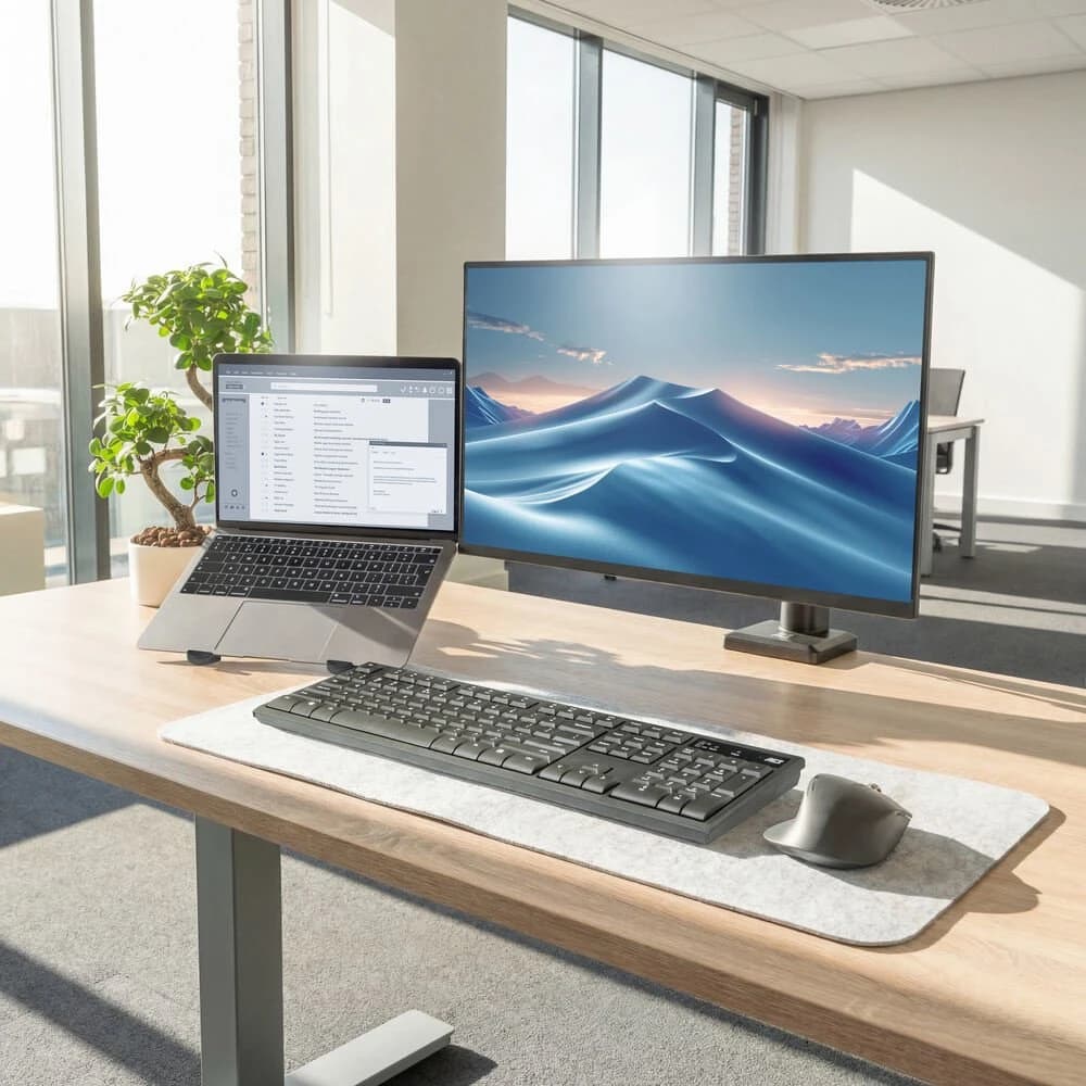 Laptopstandaard geschikt voor tablet en boek