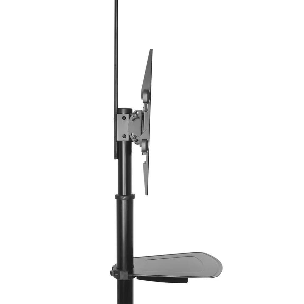 ACT AC8370 tv-trolley met camera en multimedia-apparaat op dragers