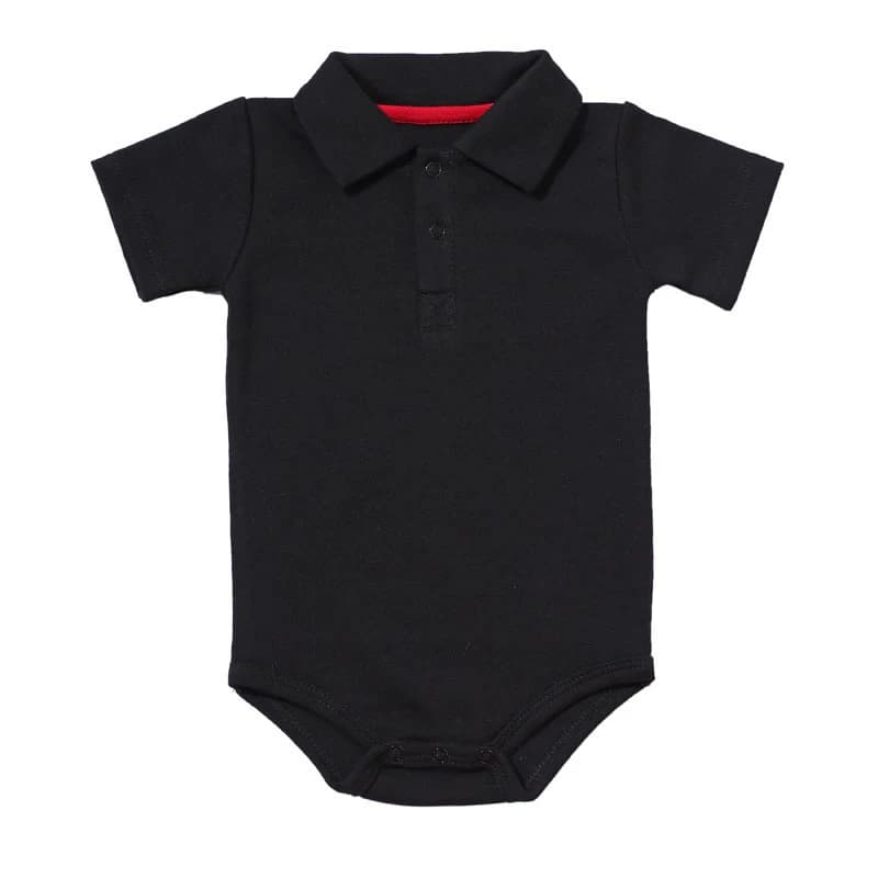 Katoenen baby shirt met korte mouwen