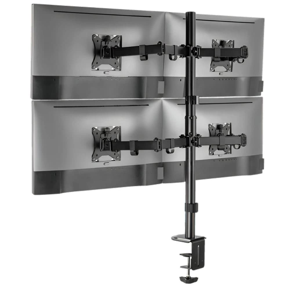 SBOX LCD-352/4-2 Verstelbare Monitor-bureaubeugel voor 4 Monitoren tot 32" - foto 6