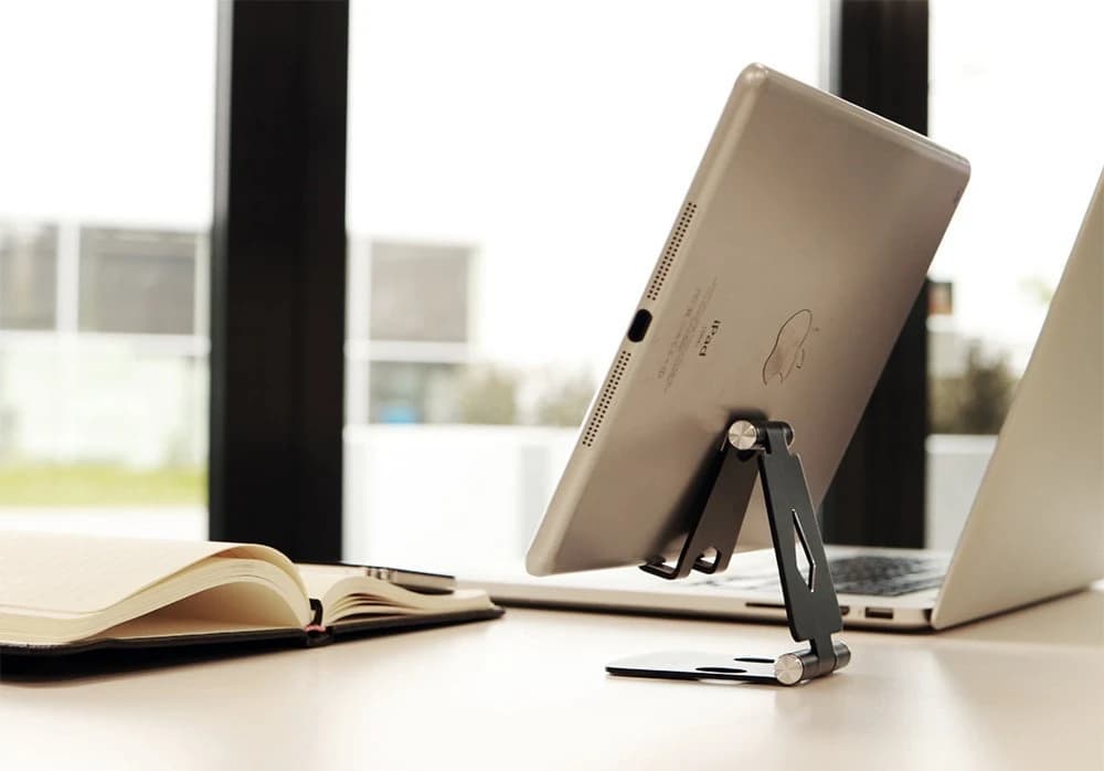 Tablet stand met antislip dopjes