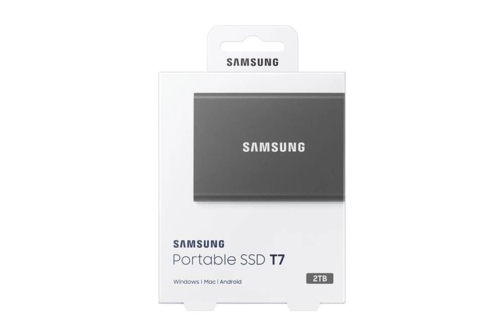 Samsung T7 Externe SSD 2TB USB 3.2 Gen 2 Grijs - foto 8
