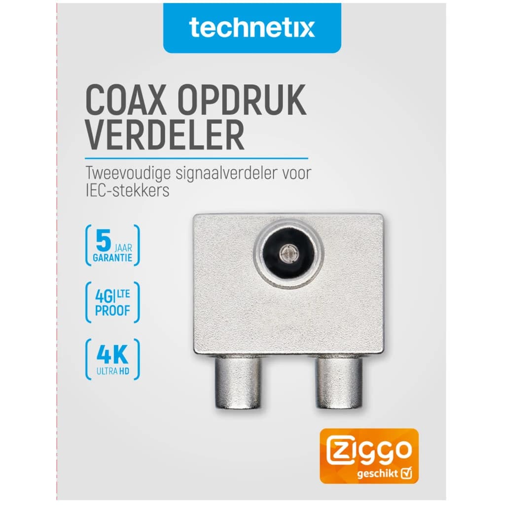 Technetix 2-weg Tv Splitter PTSX02 - foto 3