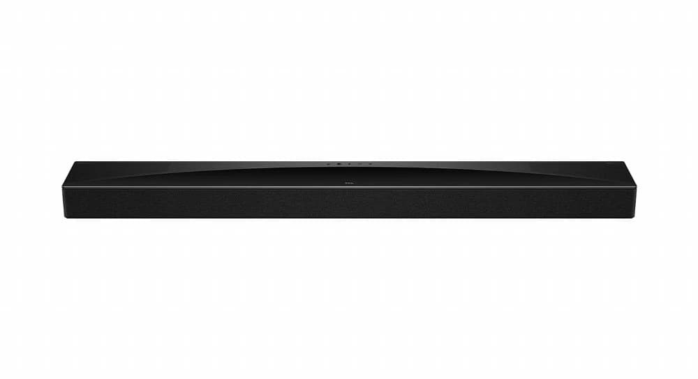 TCL Q75H soundbar in woonkamer