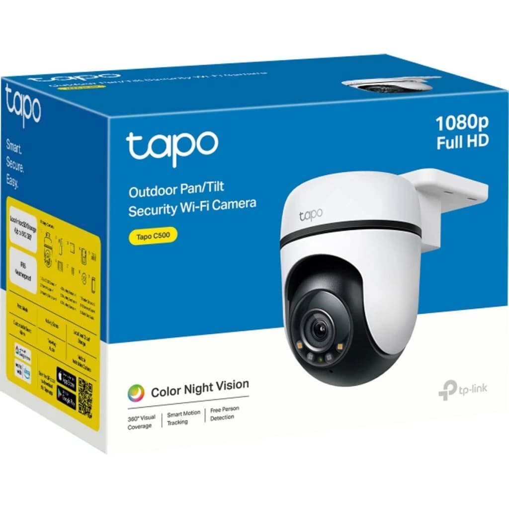 TP-Link TAPO C500 Beveiligingscamera Outdoor Full HD Wit/Zwart - foto 4
