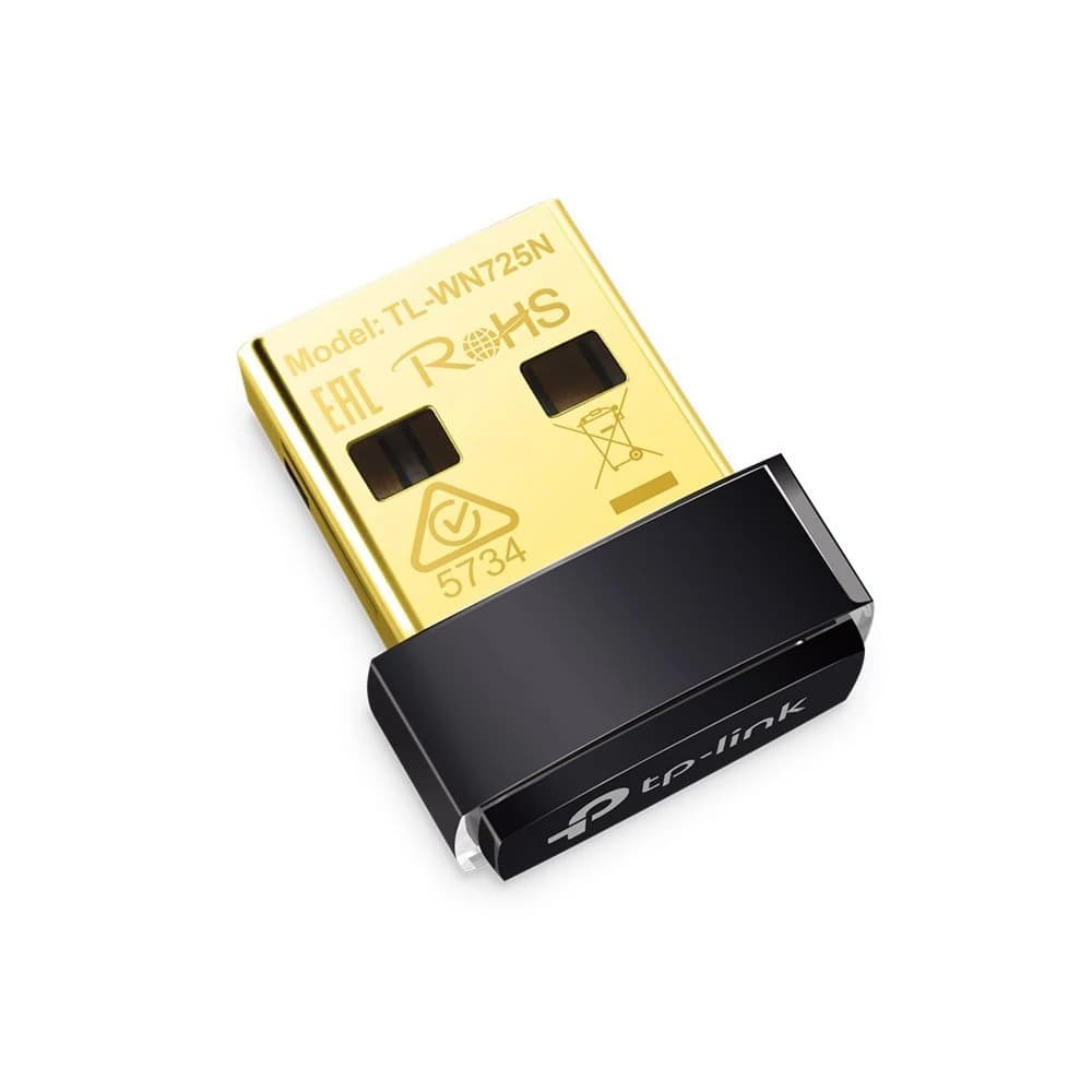 TP-Link TL-WN725N | Wi-Fi 4 Nano USB-adapter | 150 Mbps | 2,4 GHz | USB 2.0 - foto 2