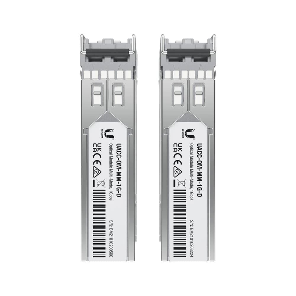 Ubiquiti UACC-OM-MM-1G-D-2 SFP Transceiver Module 1,25 Gbps Multimode 850 nm 550 m - foto 4