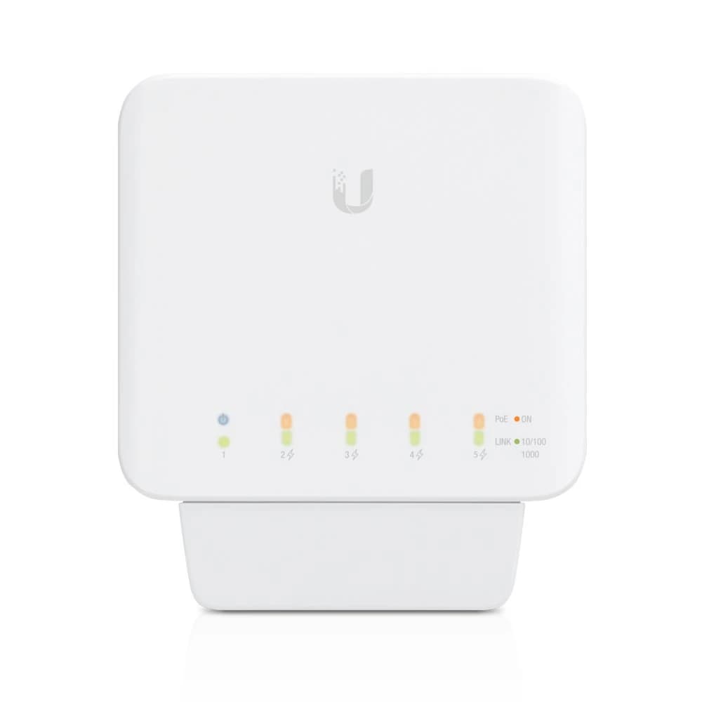Ubiquiti UniFi USW-FLEX switch met poorten
