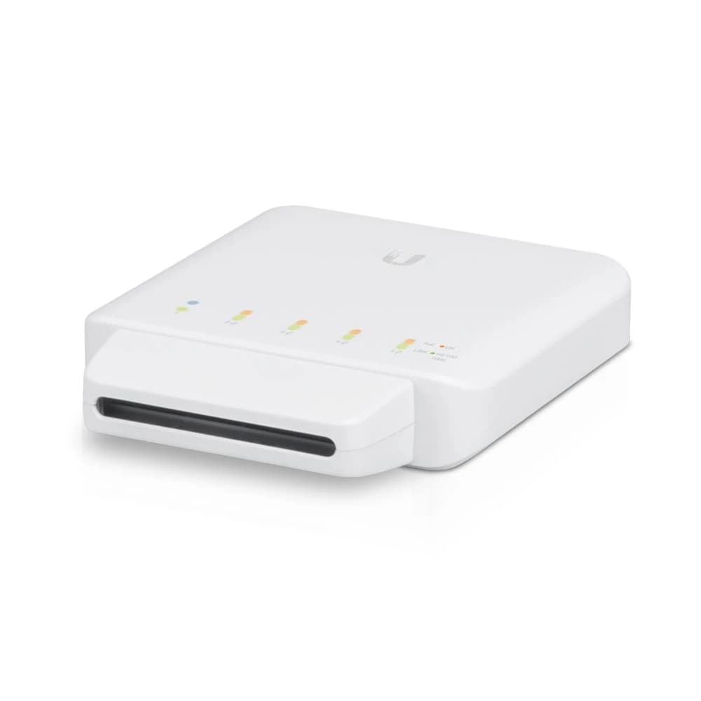 Ubiquiti UniFi USW-FLEX switch met afmetingen