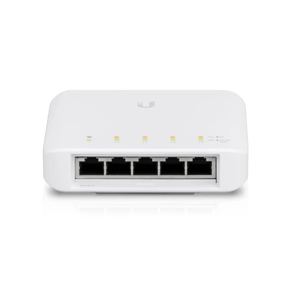 Ubiquiti UniFi USW-FLEX switch close-up
