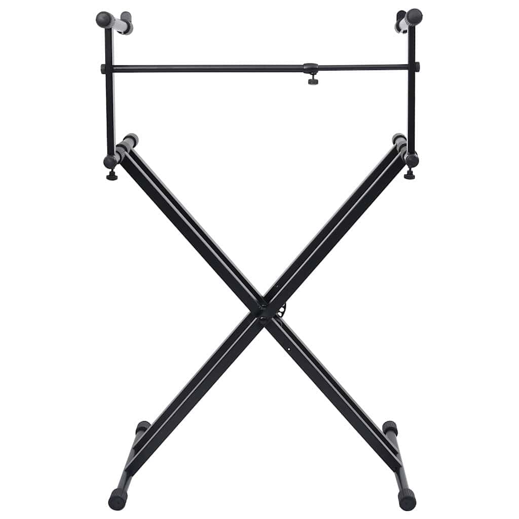 vidaXL Keyboardstandaard X-frame dubbel versterkt - foto 2