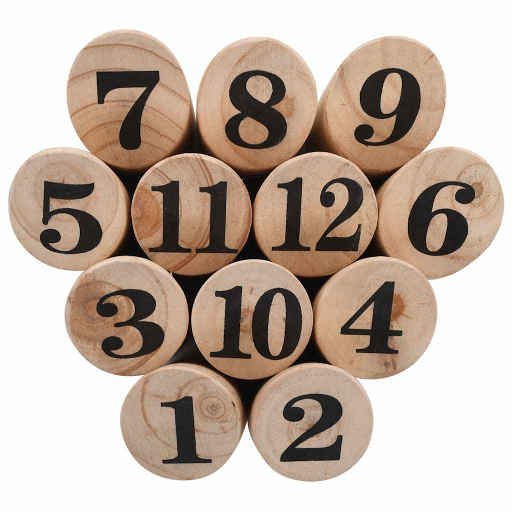 vidaXL Nummer Kubb spelset - foto 4