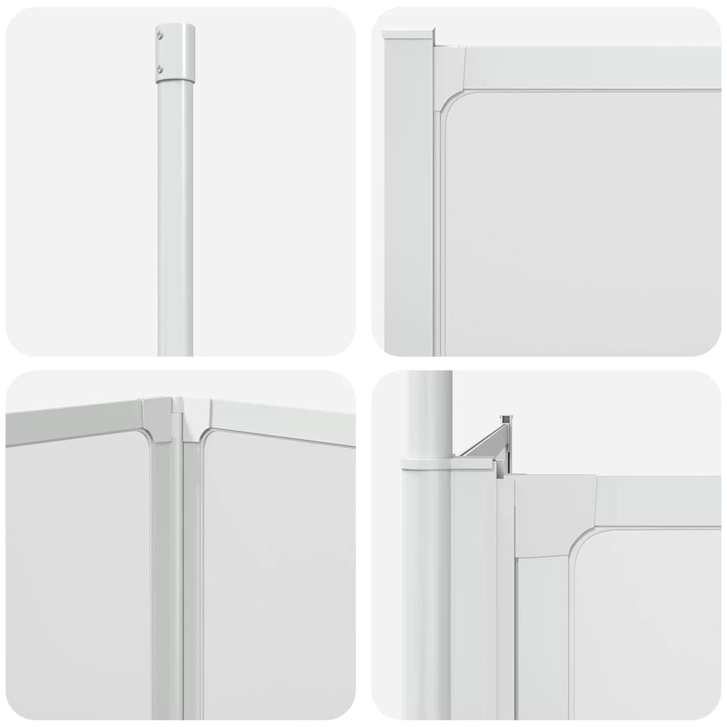 vidaXL Badwand -vormig 4 panelen inklapbaar - foto 12