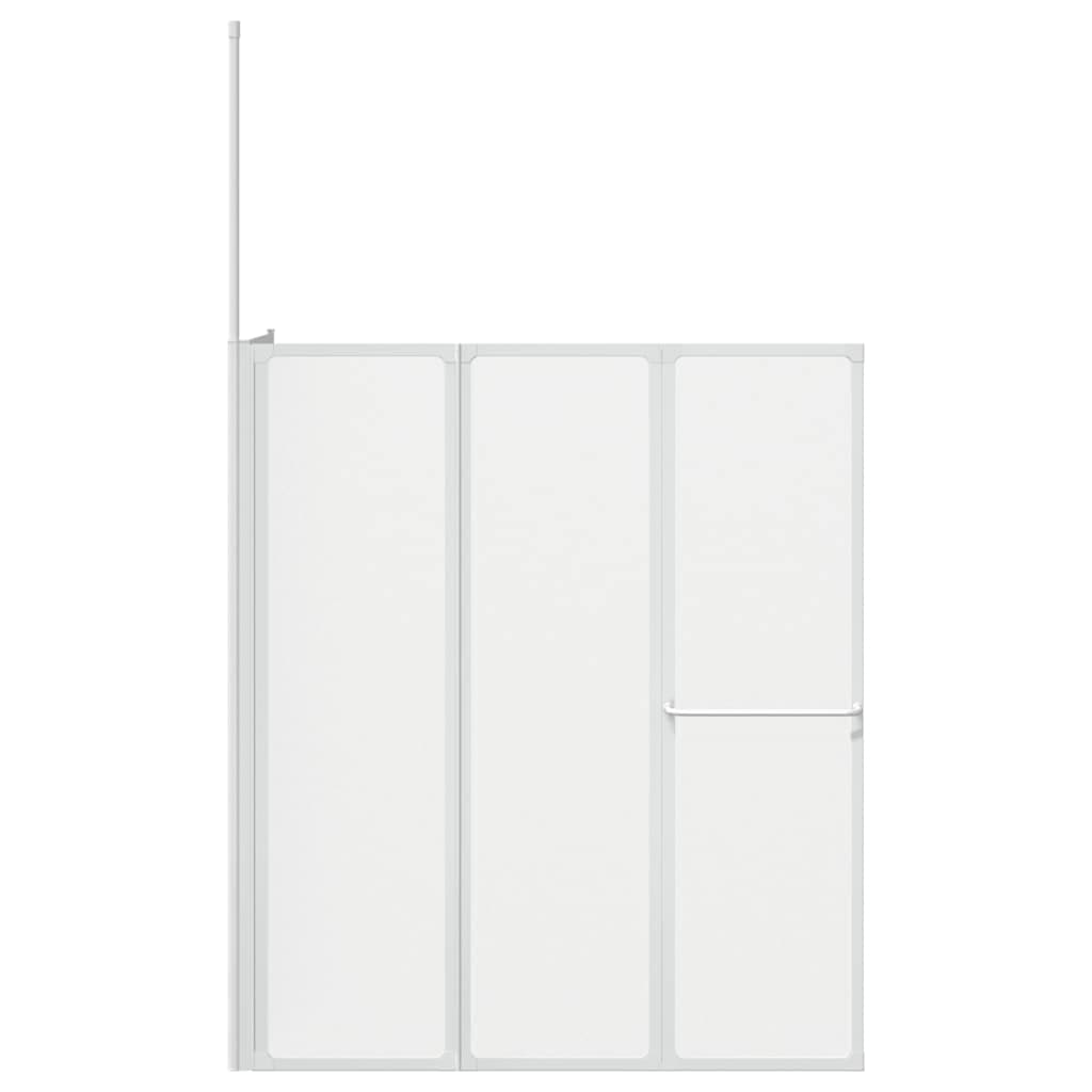 vidaXL Badwand -vormig 4 panelen inklapbaar - foto 4